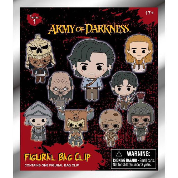 ARMY OF DARKNESS - Series 1 - 3D Foam Bag Clip (Display 24 Pcs)