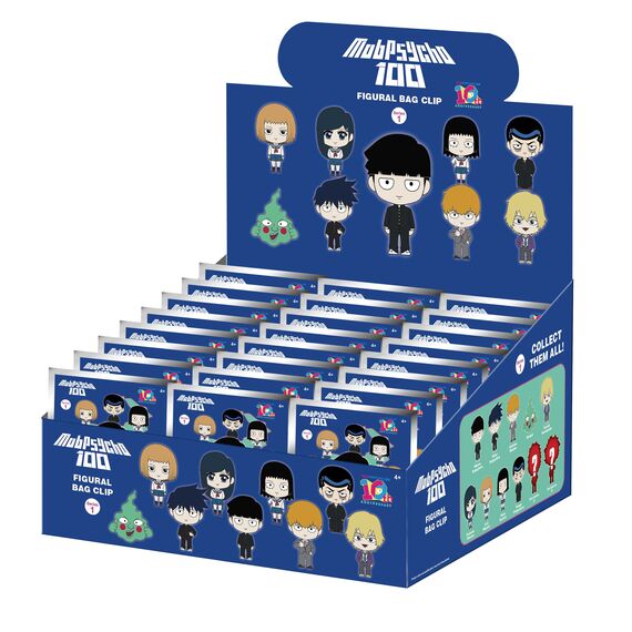 MOB 100 - Series 1 - 3D Foam Bag Clip (Display 24 Pcs)