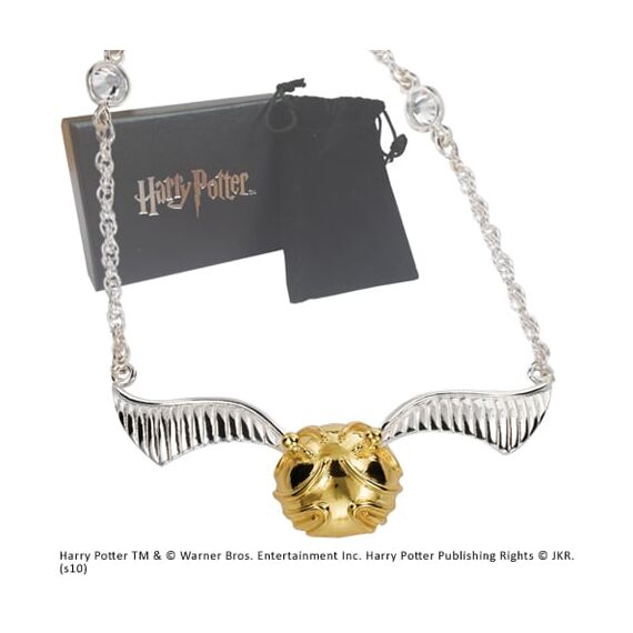 HARRY POTTER - The Quidditch Golden Snitch Necklace