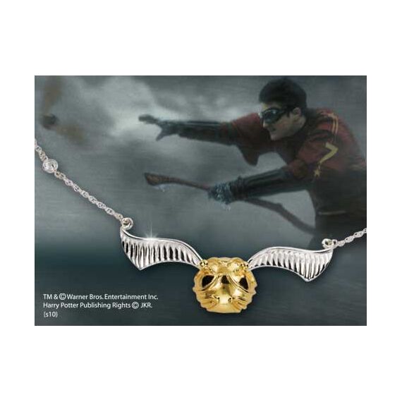 HARRY POTTER - The Quidditch Golden Snitch Necklace