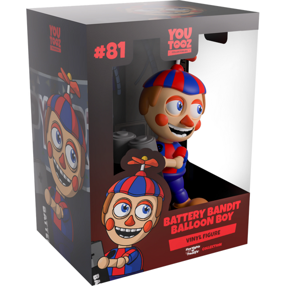FIVE NIGHTS AT FREDDY'S -Battery Bandit Balloon Boy -Fig. Youtooz 12cm