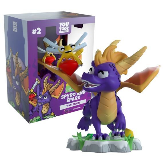 SPYRO - Spyro and Sparx - Figure Youtooz 9cm