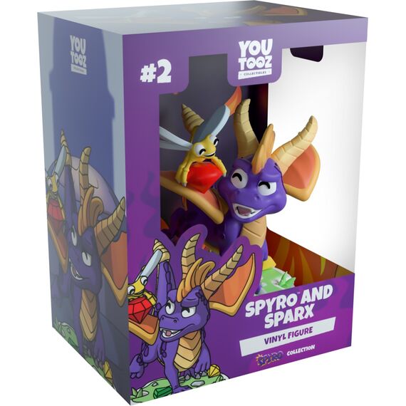 SPYRO - Spyro and Sparx - Figure Youtooz 9cm