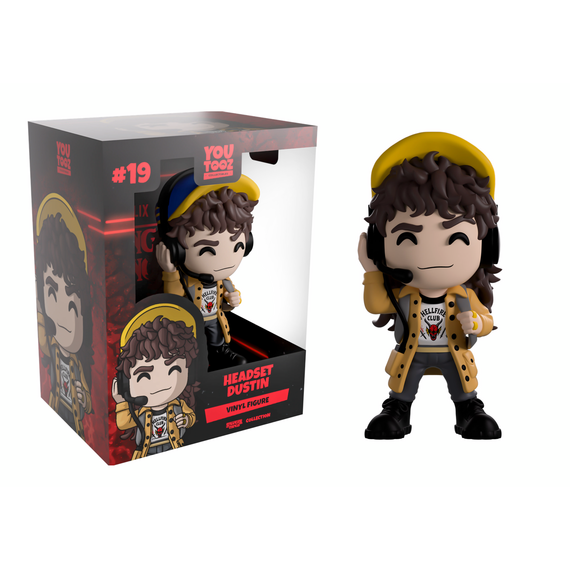 STRANGER THINGS - Headset Dustin - Figure Youtooz 13cm