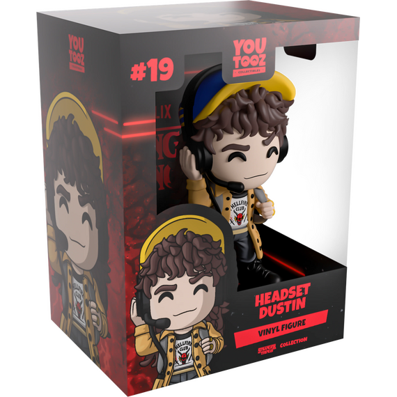 STRANGER THINGS - Headset Dustin - Figure Youtooz 13cm