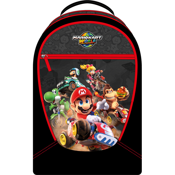 MARIO KART WORLD - 3 Compartiments BackPack '32x45x18cm'