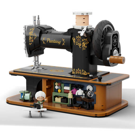 PANTASY - Hand Crank Sewing Machine - Building block 1152 pcs