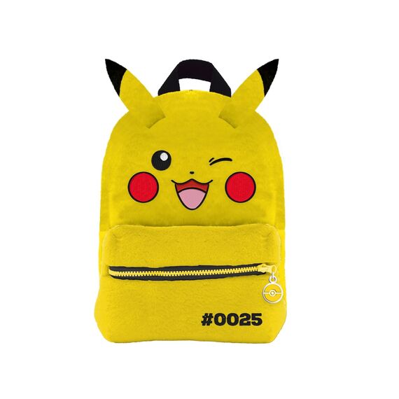 POKEMON - Pikachu - Fluffy Backpack '30x23x12cm'