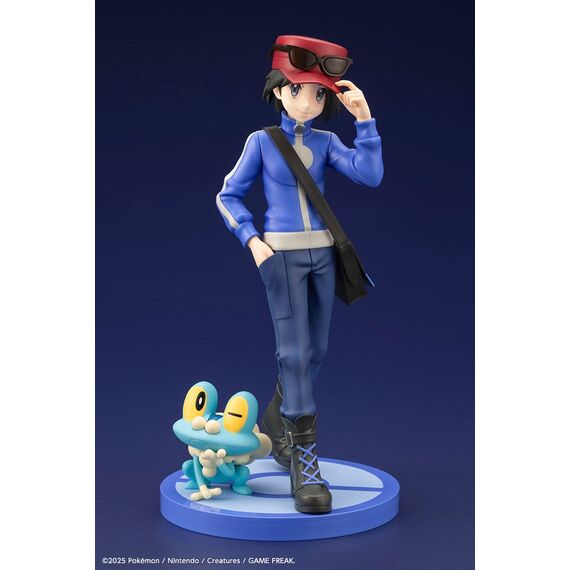 POKEMON - Calem & Froakie - Statue ARTFXJ 1/8 20cm