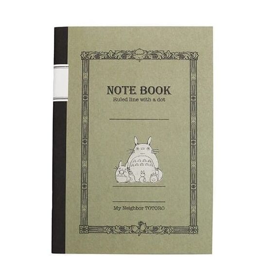 MY NEIGHBOR TOTORO - Retro Notebook B6 Lines 12.8x18.2cm