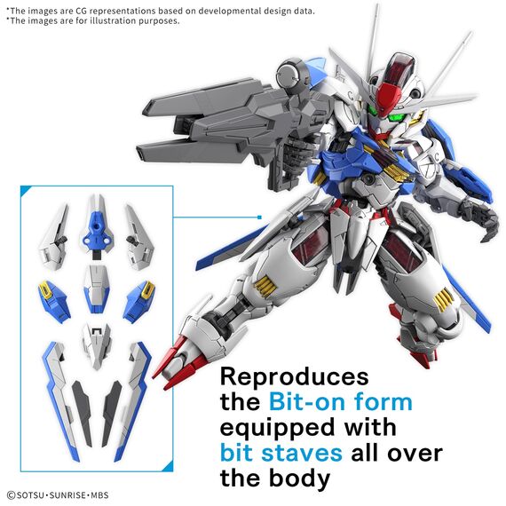 GUNDAM - MGSD Gundam Aerial - Model Kit