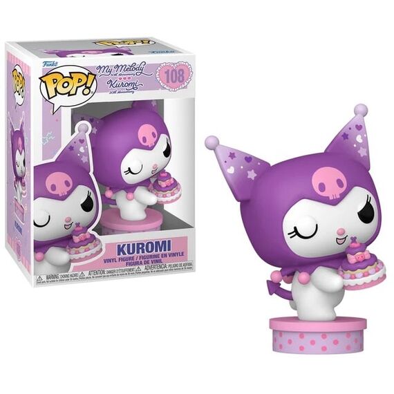 KUROMI 20TH ANNIVERSARY - POP N° 108 - Kuromi with Cake