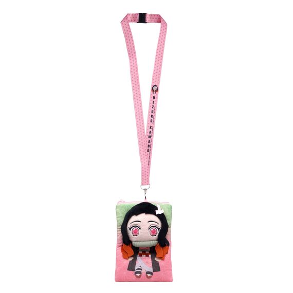 DEMON SLAYER - Nezuko Deluxe - Lanyard with pouch card holder