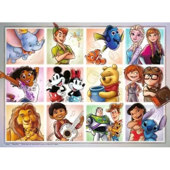DISNEY - Puzzle 100P XXL