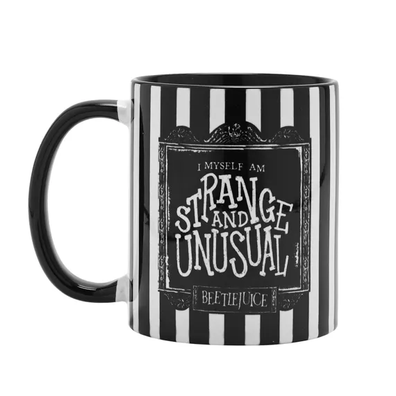 BEETLEJUICE - Black&White - Lydia - Inner Colored Mug