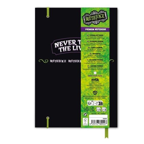 BEETLEJUICE - A5 Premium Notebook
