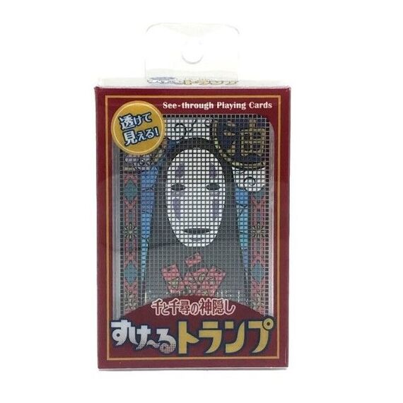 GHIBLI - Spirited Away - Transparent playing cards