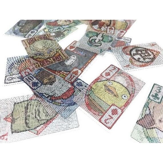 GHIBLI - Spirited Away - Transparent playing cards