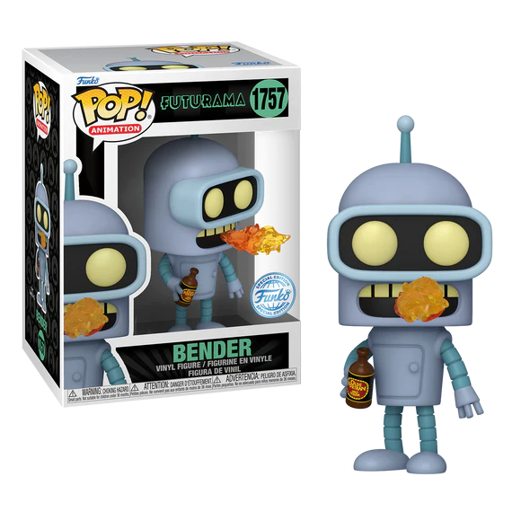 FUTURAMA - POP TV N° 1757 - Bender with Chase (GW)