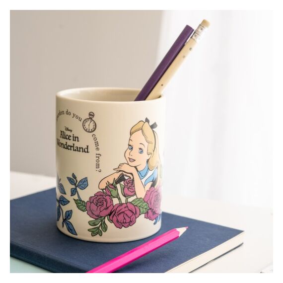 ALICE IN WONDERLAND - Ceramic Pencil Holder
