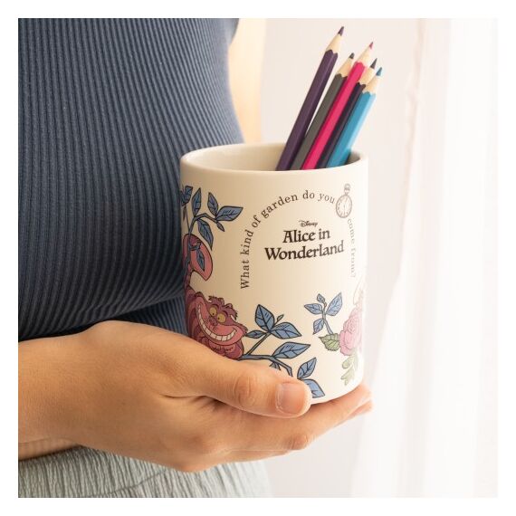 ALICE IN WONDERLAND - Ceramic Pencil Holder