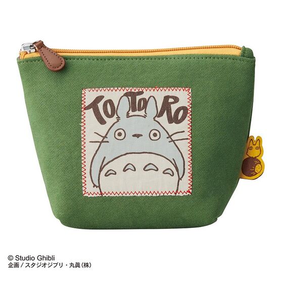MY NEIGHBOR TOTORO - Totoro Green Autumn - Pouch 13x19x6cm