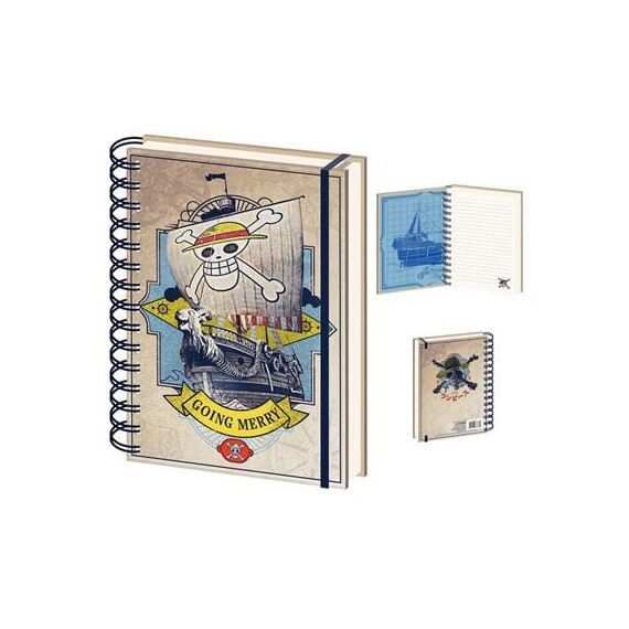 ONE PIECE LIVE ACTION - Going Merry - A5 Wiro Notebook
