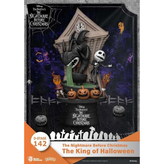 NIGHTMARE BEFORE CHRISTMAS - King Of Halloween - Diorama D-Stage 15cm