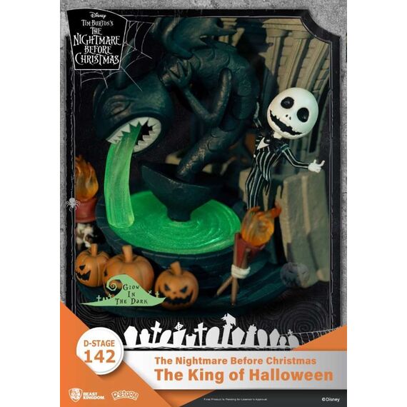 NIGHTMARE BEFORE CHRISTMAS - King Of Halloween - Diorama D-Stage 15cm