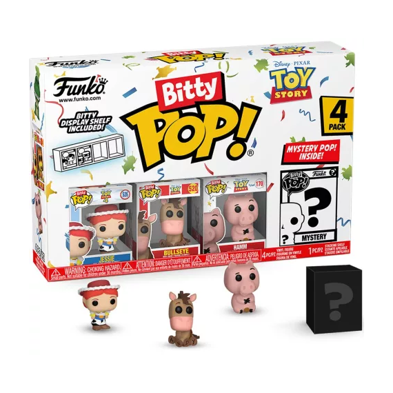 TOY STORY - Bitty Pop 4 Pack 2.5cm - Jessie