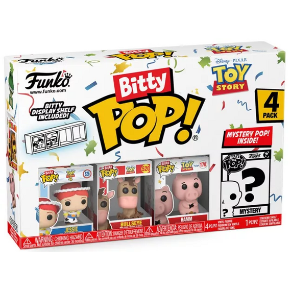 TOY STORY - Bitty Pop 4 Pack 2.5cm - Jessie