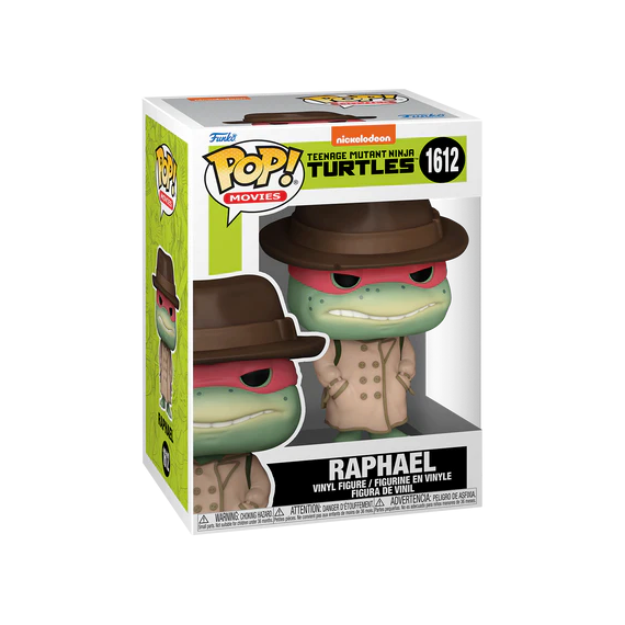 TMNT - POP Movie N° 1612 - Raphael with Coat & Hat