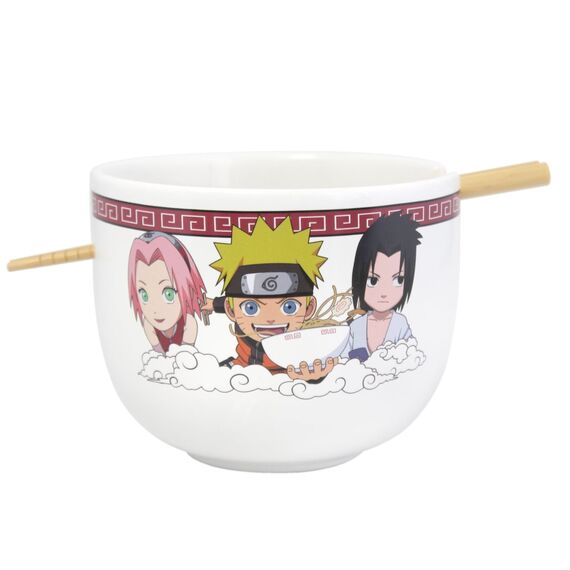 NARUTO - Ramen Bowl with Chopstick 414ml - Team Seven