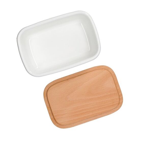 STUDIO GHIBLI - My Neighbor Totoro - Enamel Butter Dish 158x105x74mm