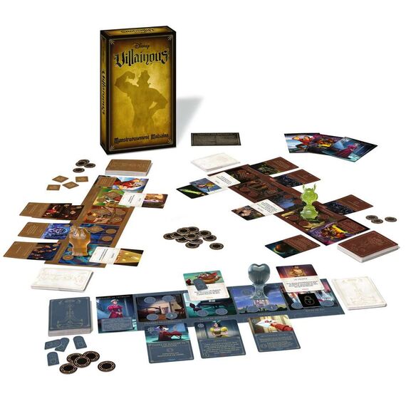DISNEY Villainous Ext 4 - JDS - Monstrueusement Malsains (French)
