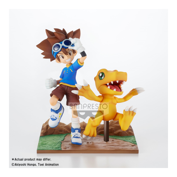 DIGIMON - Taichi & Agumon - Figure DXF-Adventure Archives 15cm