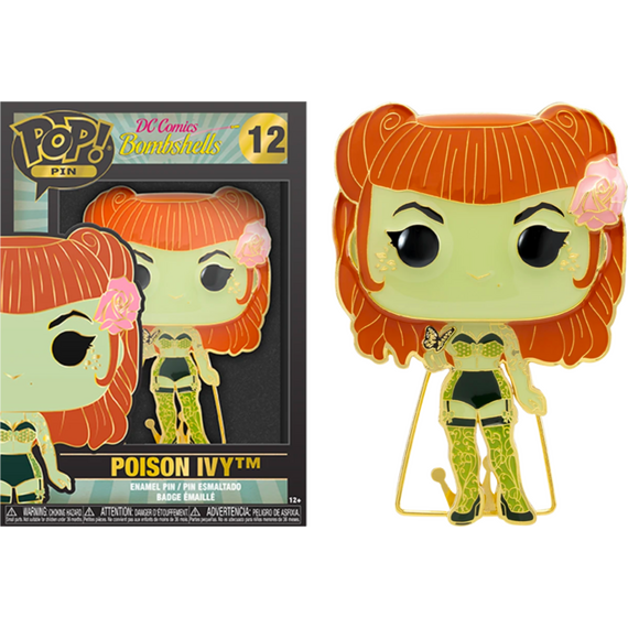 DC COMICS - Pop Large Enamel Pin N° 13 - Poison Ivy
