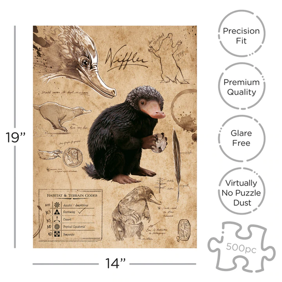 FANTASTIC BEASTS - Niffler - Puzzle 500P '35x48cm'