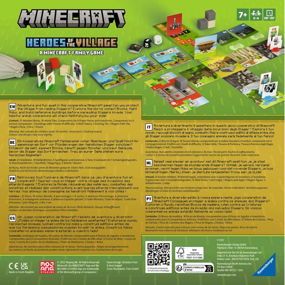 MINECRAFT - JDS - Heroes of thr village (Vers. EN/DE/FR/ES/IT/NL/PT)