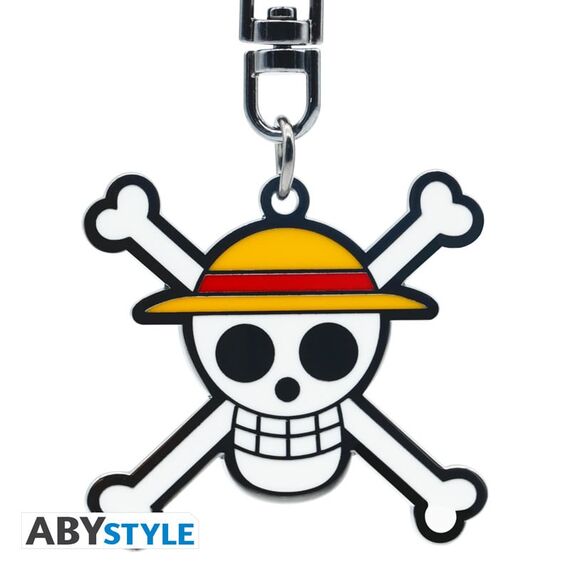 ONE PIECE - Metal Keychain - SKULL LUFFY