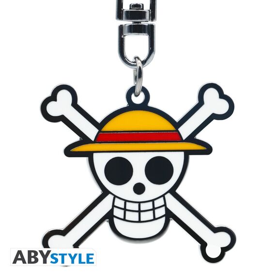 ONE PIECE - Metal Keychain - SKULL LUFFY