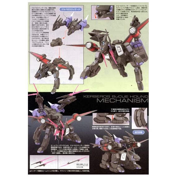 GUNDAM - HG 1/144 Stargazer TMF/A-802W2 Kerberos BuCue - Model Kit