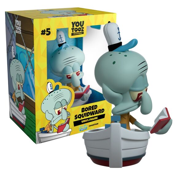 BOB L'EPONGE - Bored Squidward - Figure Youtooz 11cm