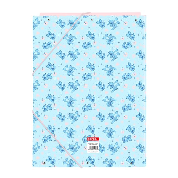 STITCH - Sleeping - A4 Premium Binder with Flaps & Elastic Band