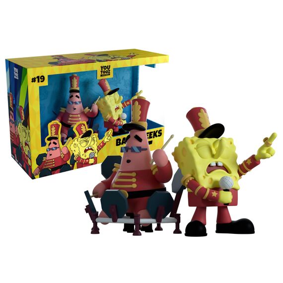 BOB L'EPONGE - Band Geeks - Figure Youtooz 12cm