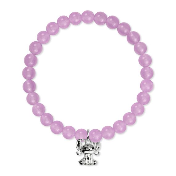 ANGEL - Beads Bracelet + Charm - Plated Brass
