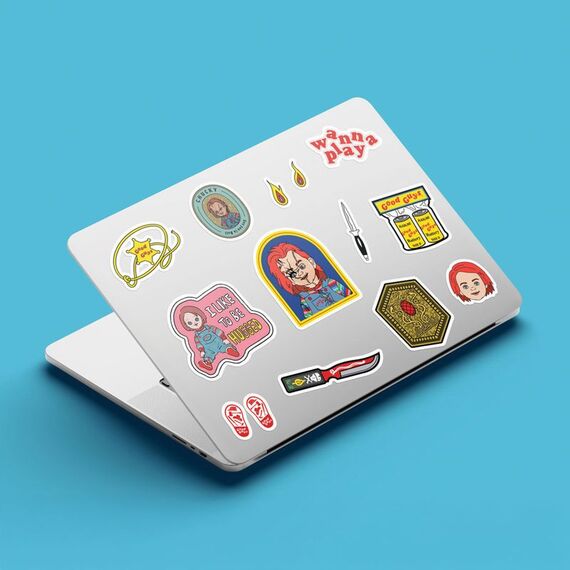 CHUCKY - Set of tech decals