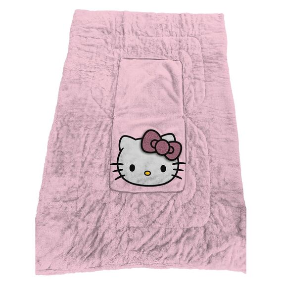HELLO KITTY - Cushion Blanket