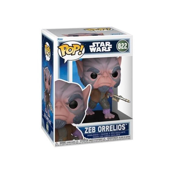 MANDALORIAN & GROGU - POP Star Wars N° 822 - Zeb Orrelios