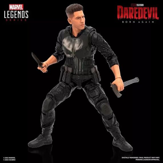 DAREDEVIL BORN AGAIN - Punisher - Figure Legends Series 15cm